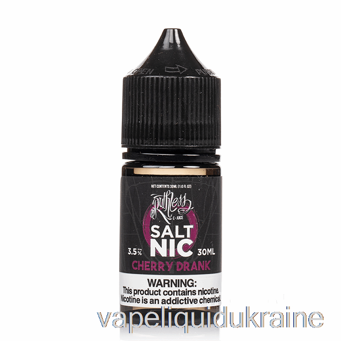 Vape Ukraine Cherry Drank - Ruthless Salts - 30mL 35mg